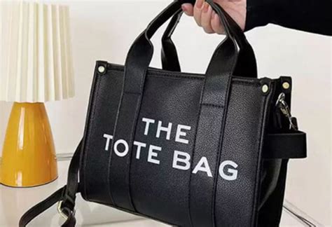 the tote bag dupe leather|marc jacobs tote bags dupe.